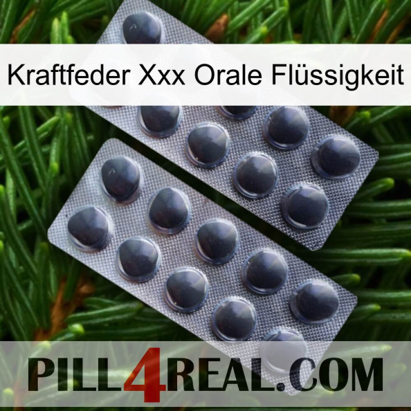 Kraftfeder Xxx Orale Flüssigkeit 31